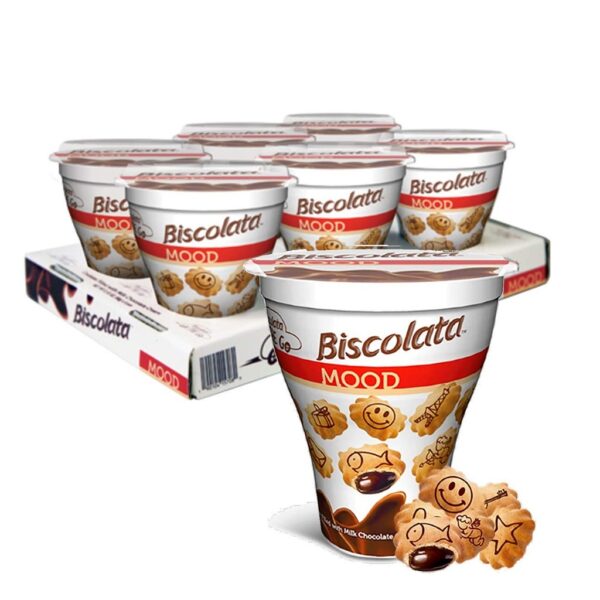 SOLEN Biscolata Mood Go Cup Chocolate 2.12oz