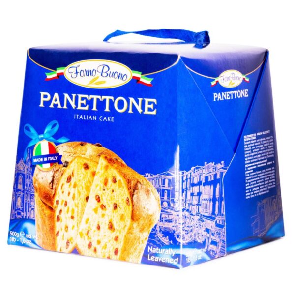 PANETTONE TRADIZIONAL FORNOBUONO BOX 500 g