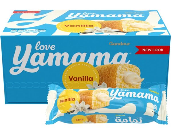 Gandour Yamama Vanilla Cream Cake (40 gr x )