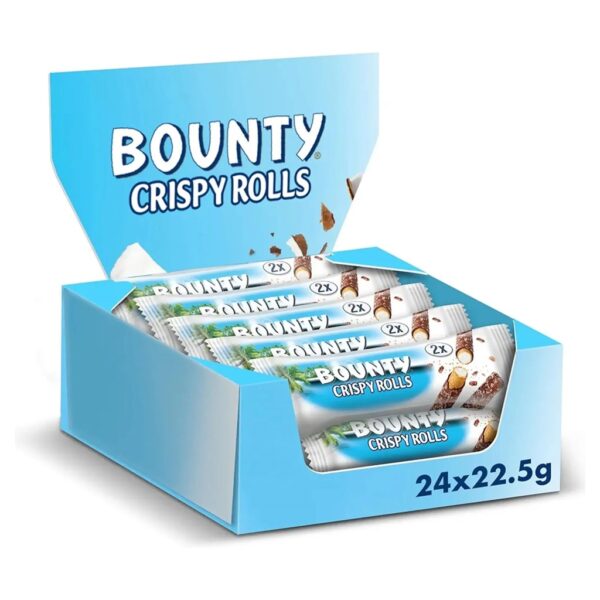 BOUNTY CRISPY WAFER ROLLS std (twin) single (23.4g )