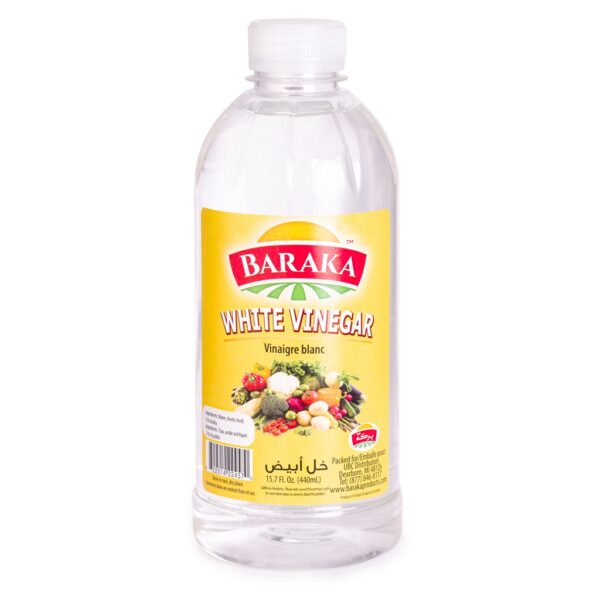 Baraka White Vinegar Plastic Bottle 15.7 Fl oz