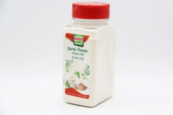 Baraka Garlic Powder in Spice plastic tub 9.5oz