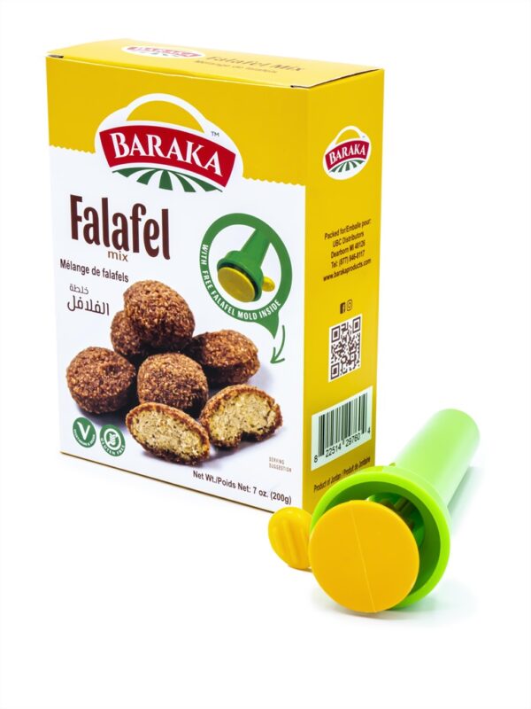 BARAKA Falafel Mix Regular 7 oz + Free Plastic Mold