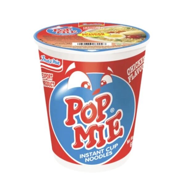 Indomie Pop Mie Instant Noodles Cup Chicken Flavor 75g