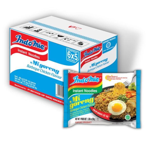 Indomie Migoreng Fried Noodles Barbeque Chicken Flavor 75g