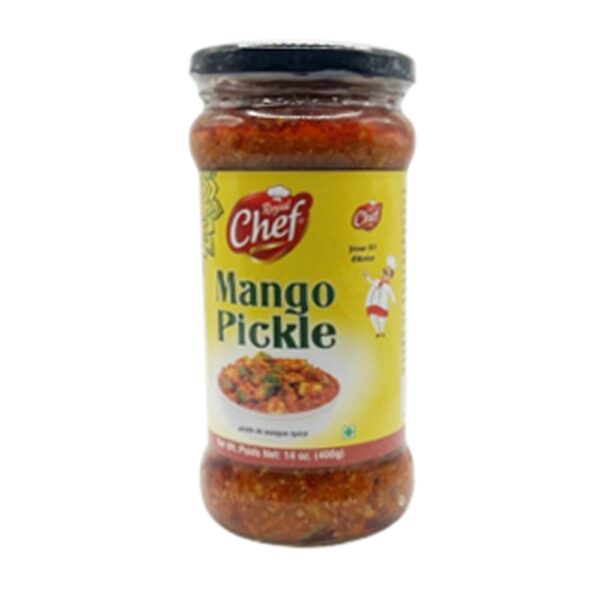 ROYAL CHEF Mango Pickles in Glass jar 400g