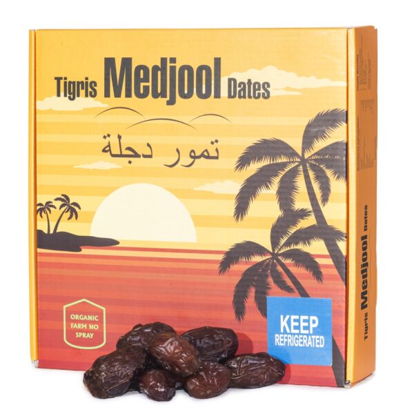 Medjool Dates TIGRRIS 5 Lbs *** FRESH *** Please inspect on delivery *** no return