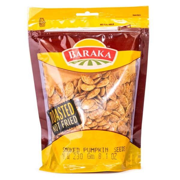 Baraka Smoked Pumpkin Seeds Bag 230g