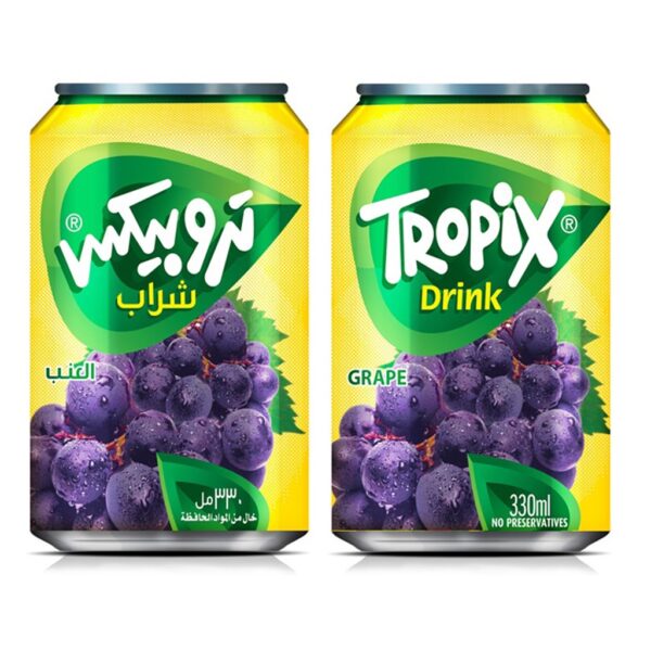 TROPIX Grape Drink in Can 330ml