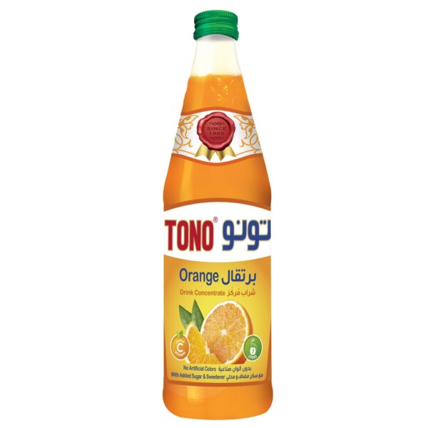 TONO Cordial Orange in Glass 710ml