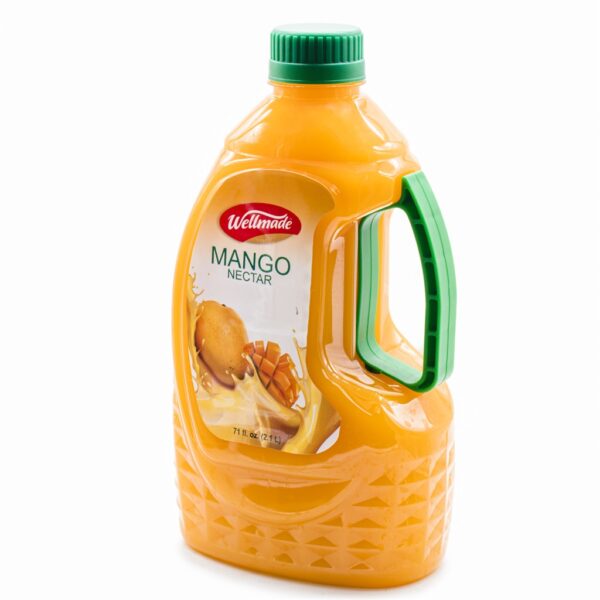 Wellmade Mango Juice Drink Jug W/Plastic Handle 2.1 Liter