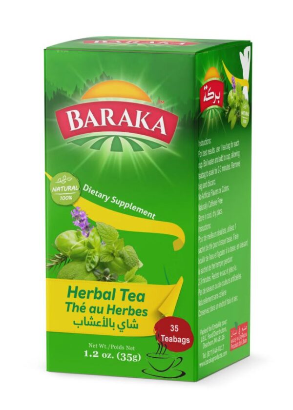 Baraka Diet Herbal Tea 1.2 oz (35g) - 35 Pouches