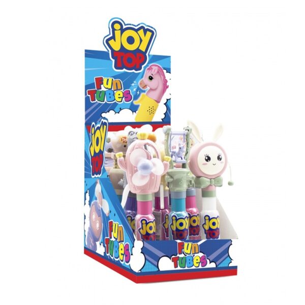 JOYTOP FUN TUBES LOLLIPOP with Toys 11 g