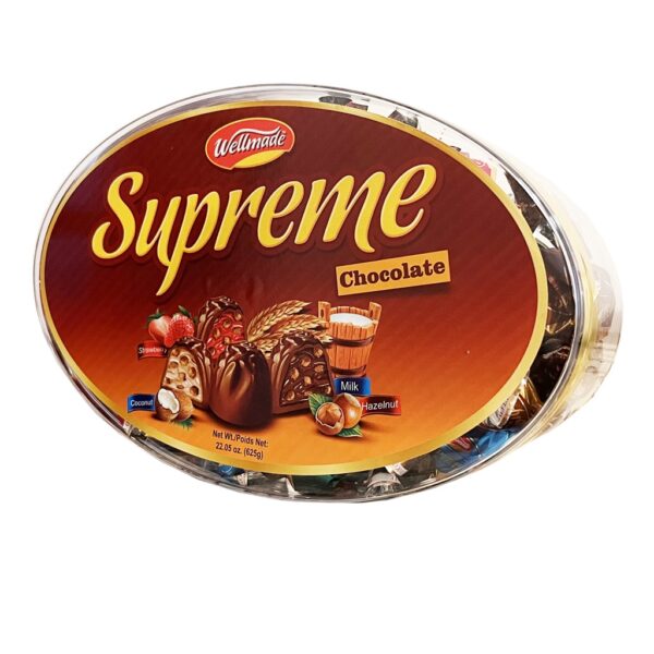 Wellmade Oval Supreme Chocolate 625g