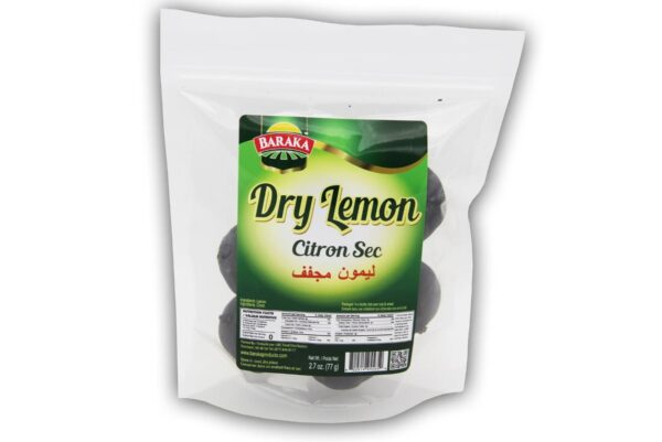 Baraka Dry Lemon packed 2.7 oz