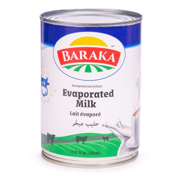 Baraka Evaporated Milk 13 Fl oz cans