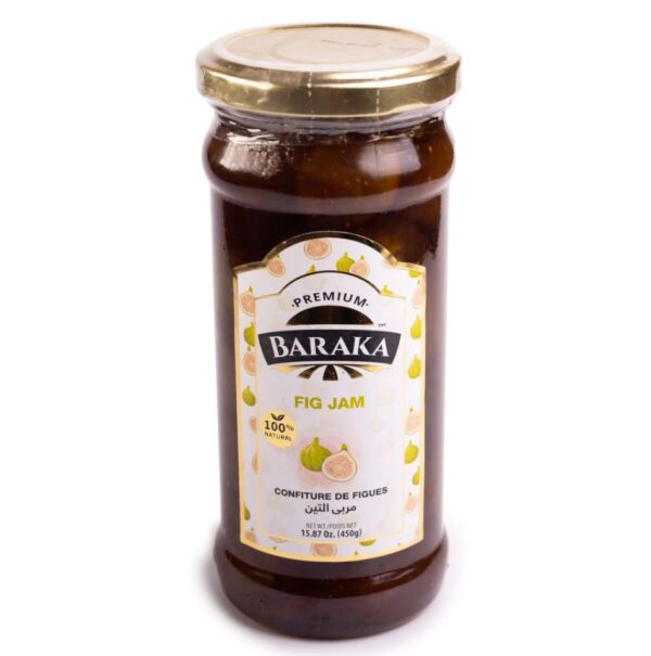 Baraka Premium Fig Jam NO SESAME 450g
