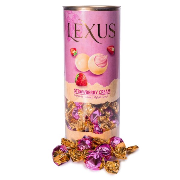 LEXUS STRAWBERRY FLAVOUR Cylinder PVC 500gr