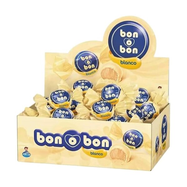 ARCOR Bon-O-Bon Bite White Chocolate with White Chocolate Filling (15g x )