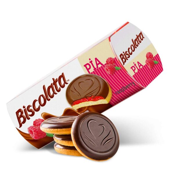 SOLEN Biscolata Pia Raspberry 3.53oz Cts