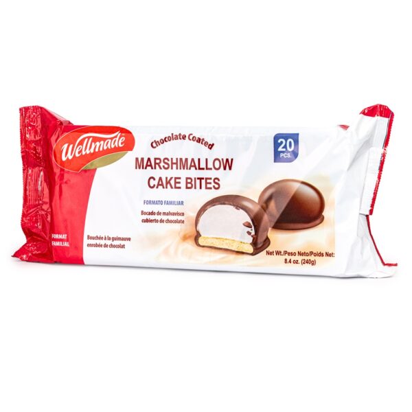 WELLMADE Marshmallow Cake Bites 240g