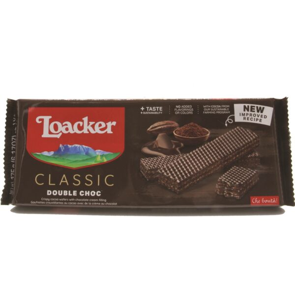 Loacker Classic 175g x18 DOUBLE CHOC