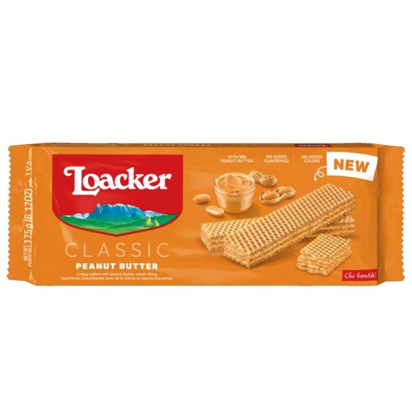 Loacker Classic 175g x18 PEANUT BUTTER